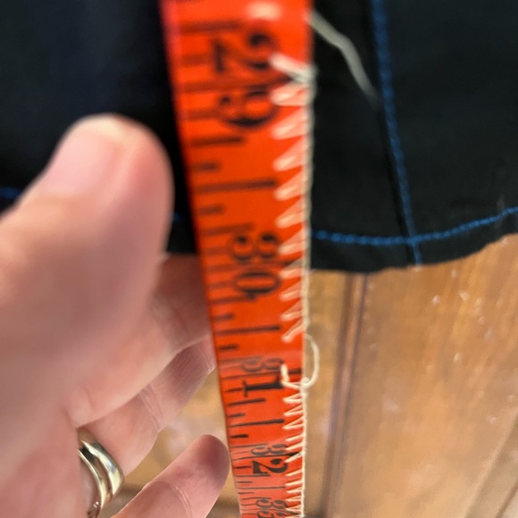 AVENUE 21 Mens Shirt Size XXL Long Sleeves Button Front Cotton Black w turquoise - Picture 6 of 11